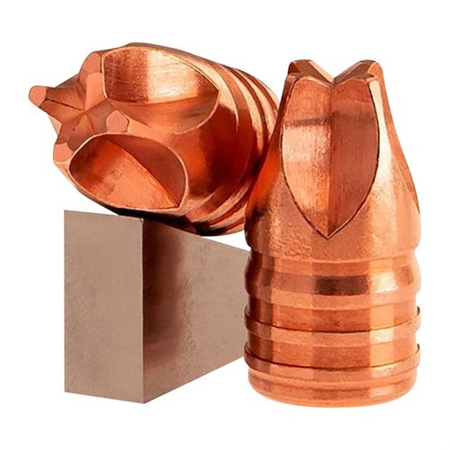 45 Caliber Xtreme Defense bullets offer reduced recoil, 18" penetration depth, and a massive permanent wound cavity, CNC machined for superior barrier performance.