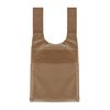 The LV-119 Rear Covert Plate Bag offers a low-profile design, adjustable cummerbund attachment, and compatibility with various plate sizes for versatile use.