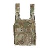 LV-119 OVERT Rear Plate Bag offers scalable design, Recovery Handle integration, cable routing, and compatibility with various cummerbunds for versatile use.
