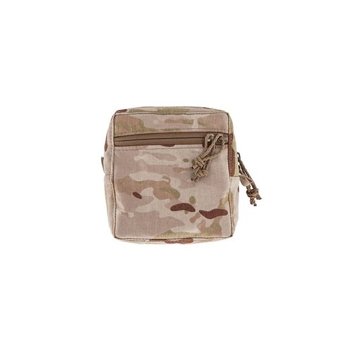 Small GP Pouch offers versatile storage for NVGs, features a front pocket, durable 500d Cordura nylon, and mounts to MOLLE or 2" belts for easy access.