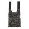 The LV-119 OVERT Front Plate Bag offers modularity with MOLLE fields, PTT support, and compatibility with various plate sizes for customizable tactical setups.