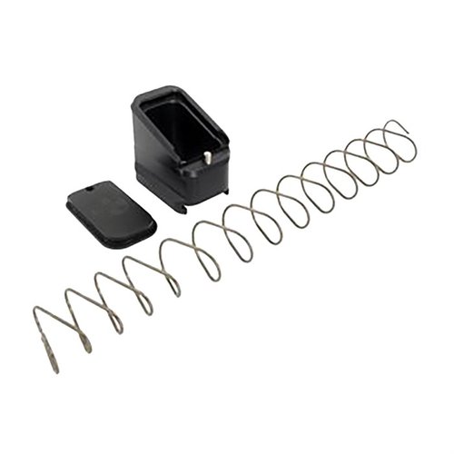 Získejte +5/4 kapacity pro CZ P10F/P07 s unikátním designem podlahové desky od Shield Arms, který umožňuje snadný přístup k pružině a podavači.