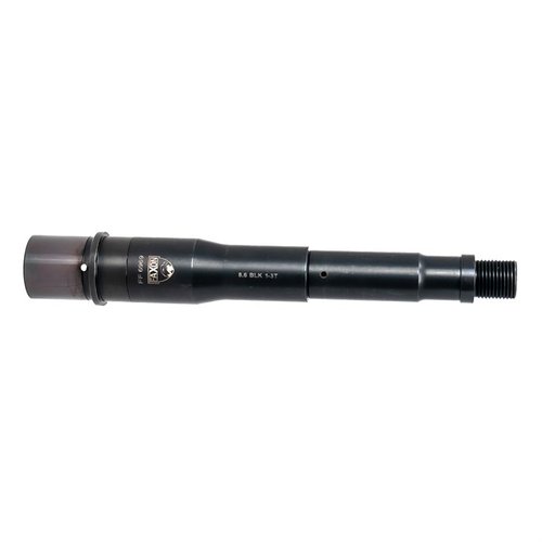 BIG GUNNER 8.6 Blackout barrels feature a 1:3 twist for enhanced energy delivery, precision machining, and rigorous testing for superior accuracy and reliability.