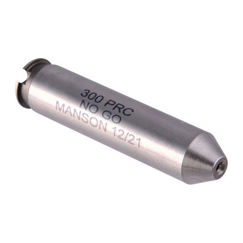Ensure safe and reliable firearm operation with Manson Precision Headspace Gauges, crafted from durable steel for accurate measurements across various calibers.