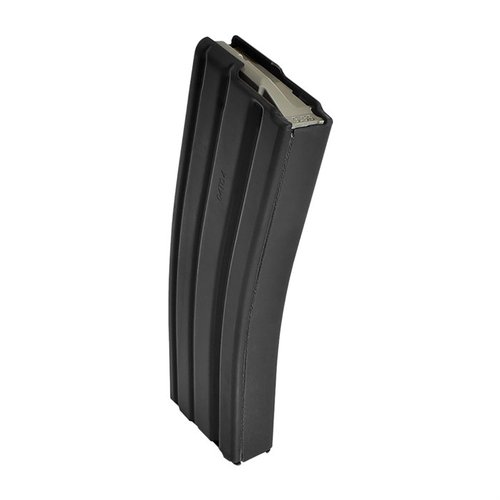 Odolný zásobník AR-15 5.56MM z leteckého hliníku s černým teflonovým povrchem, laserově svařený a s Magpul™ anti-tilt follower pro spolehlivý výkon.