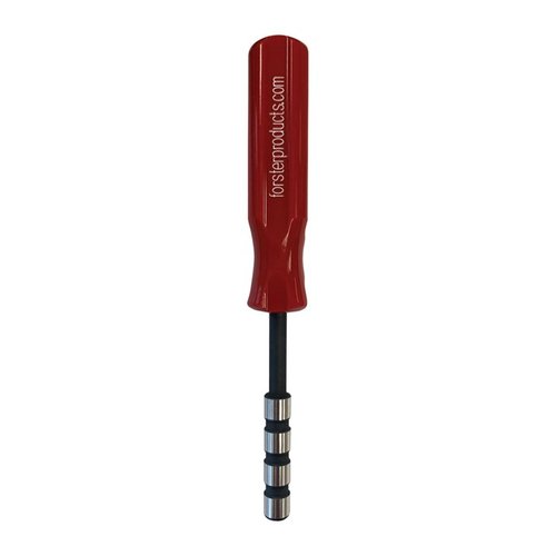 Neck Tension Gage Tool ensures precise neck tension for consistent bullet release, quickly identifies case neck issues, and comes with five calibers for versatile use.