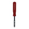 Neck Tension Gage Tool ensures precise neck tension for consistent bullet release, quickly identifies case neck issues, and comes with five calibers for versatile use.