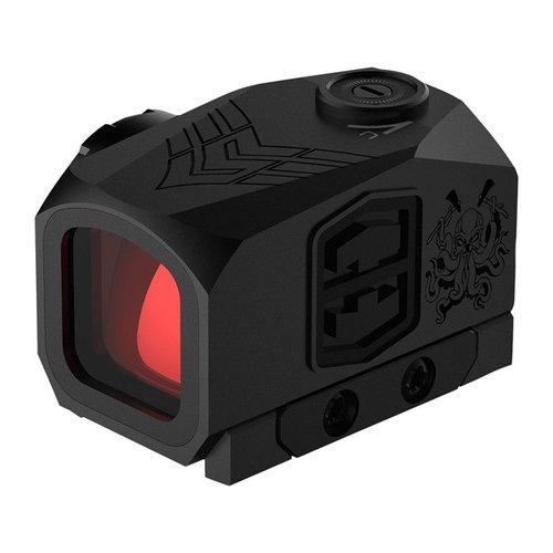 KRAKEN Red Dot Sight offers a durable 7075 aluminum body, waterproof lenses, and versatile mounting options, ideal for any shooting application.