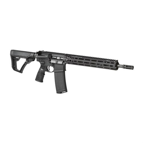 DD4 M4A1RIII offers a fully ambidextrous lower, lightweight RIS III rail with M-LOK, and a 14.5" chrome-lined barrel for enhanced flexibility and control.