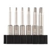Expand your Fix It Sticks Kit with these 2" bit sets, featuring Metric, SAE, Torx, and Philips/Flat bits, all housed in a durable polymer holder.