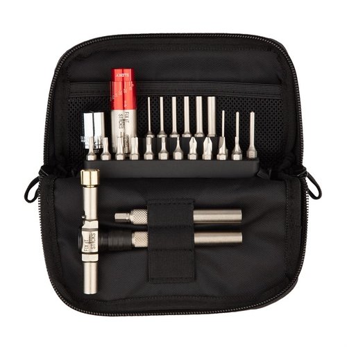 Fix It Sticks Tool Kit for Sig Sauer MCX & MPX offers essential tools, including a torque driver, ratcheting wrench, and comprehensive bit selection for efficient firearm maintenance.