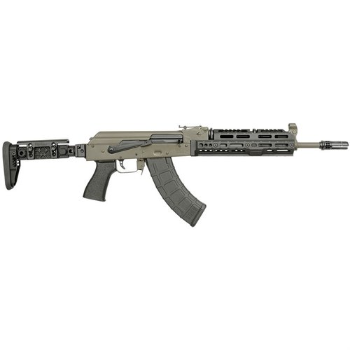 AK Alpha Series M-LOK Handguard offers flexibility, lightweight aluminum construction, easy drop-in installation, and multiple configurations for AKM firearms.