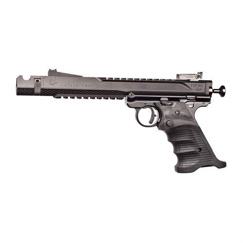 Mamba-TF combines match-grade accuracy with a lightweight design, featuring a 6" stainless steel barrel and a crisp 2.25 lb. trigger pull for superior performance.