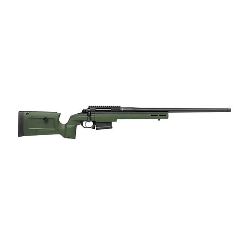 Solus Bravo rifle combines target shooting and hunting features with a lightweight KRG Bravo Chassis, adjustable LOP, and a match-grade barrel for precision.
