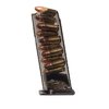 MAGAZINES 9MM for Glock® 43X/48 offer 10-round capacity, extreme impact resistance, easy disassembly, and a translucent body for ammo visibility.