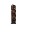 SIG SAUER 320 MAGAZINES offer extreme impact resistance, interchangeable base plates, and a translucent body for ammo visibility, ensuring durability and easy handling.