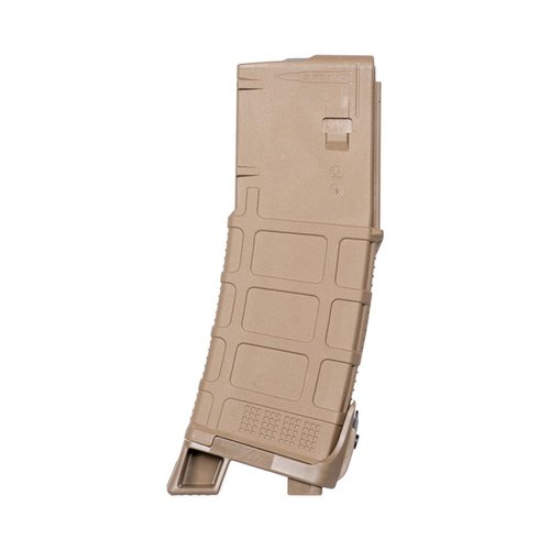 MAGPOD for Gen M3 PMAG offers enhanced prone stability, ergonomic grip for reloading, and a durable, grippy TPU basepad; includes SPACEFRAME docking for NANO tools.