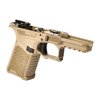 SCT 19 frame offers aggressive grip texture, beveled mag well, Picatinny rail, and compatibility with Glock® Gen 1-3 for enhanced ergonomics and performance.