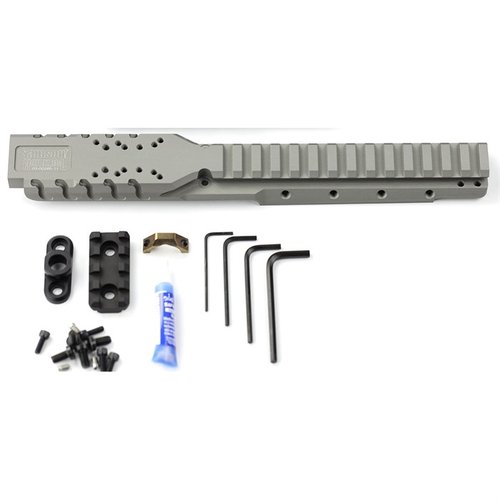 Upgrade your Ruger® Mini-14® or Mini Thirty® with the Hannibal Rail for direct micro red dot mounting, enhanced tactical look, and versatile accessory options.