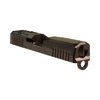 DUSK G19 slide offers superior performance, drop-in compatibility with GLOCK® barrels, corrosion resistance, and precision for enhanced shooting accuracy.