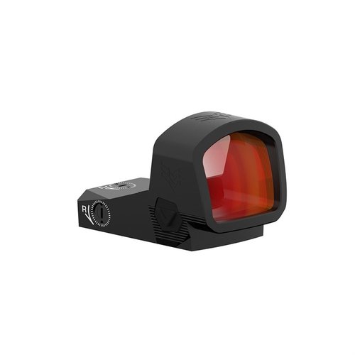 Justice II RMR offers a versatile 30mm window, 6 MOA red/green dot, 10 brightness settings, and durable 7075 aluminum for reliable performance in any competition.