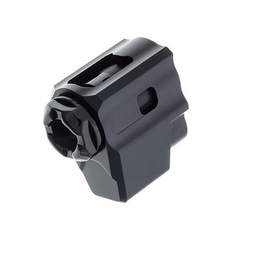 Tyrant CNC T-Comp for Glock 43/43X/48 reduces recoil and muzzle rise, installs in seconds without set screws, and enhances target re-acquisition.