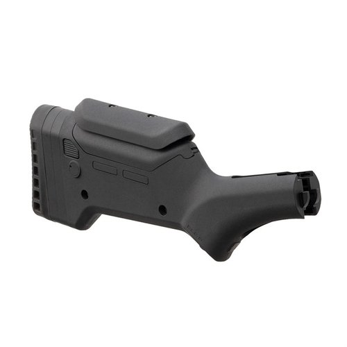 ELG M-LOK Stock for Marlin rifles offers adjustable LOP, comb height, onboard ammo storage, M-LOK slots for accessories, and easy carry options.