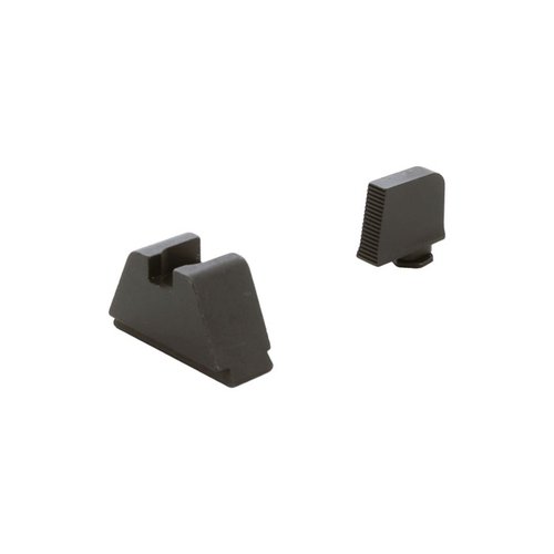 AMERIGLO® 3XL Optic Compatible sights offer a precise co-witness for Glock MOS models, optimized for various red dot optics, ensuring reliable back-up.
