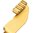 TYRANT CNC EXTENDED SLIDE RELEASE FOR SPRINGFIELD HELLCAT - GOLD