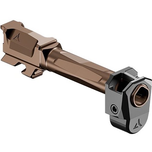 Získejte bezprecedentní redukci zpětného rázu a přesnost s AFTERBURNER™ + RAMJET™ pro Glock 43X, snadná instalace a vysoká odolnost.