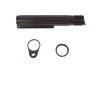 PWS Enhanced Gen 2 Buffer Tube features a Ratchet-Lock design for easy removal, 1oz weight reduction, and an anti-tilt lip for improved reliability.