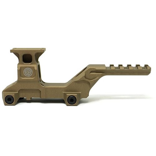HYDRA V2 Dual Optic Mount for Trijicon MRO® offers a 2.91" optic centerline for improved target ID and situational awareness, enhancing user posture and speed.