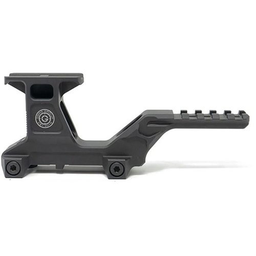 HYDRA V2 Dual Optic Mount offers a 2.91" Optic Centerline for faster target acquisition, enhancing situational awareness and posture for optimal performance.