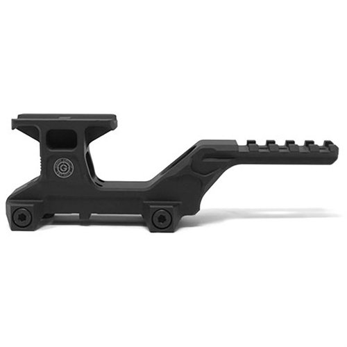 HYDRA V2 Dual Optic Mount offers a 2.91" Optic Centerline for faster target ID, enhancing posture and situational awareness while using gear.