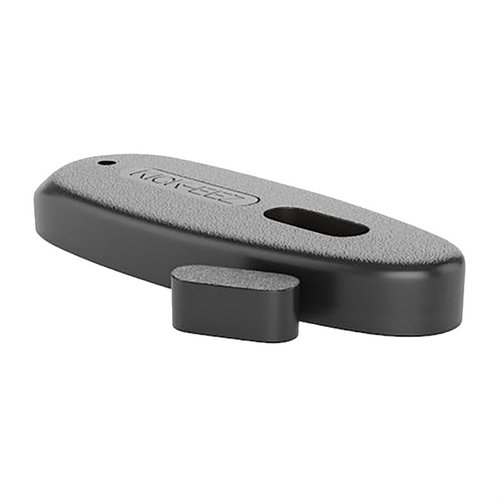 KICK-EEZ SPECIAL PURPOSE RECOIL PAD features adjustable hole spacing for easy fitting on hollow stocks, absorbing recoil energy with soft Sorbothane for comfort.