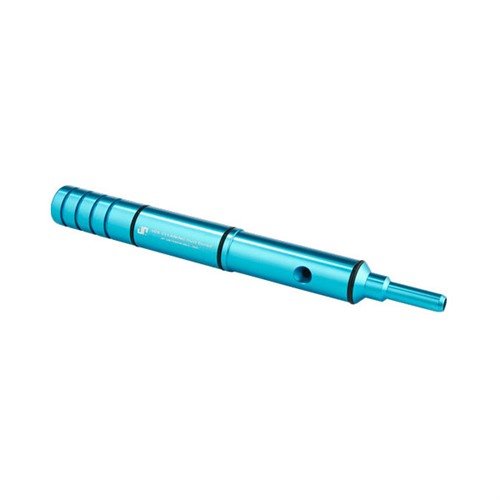 AR-15/308 AR Cleaning Rod Guide from J P Enterprises ensures safe cleaning from the breech, protecting the crown, throat, and chamber from damage.