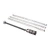 Gen 2 Silent Captured Spring reduces noise and friction, fits M4 and fixed stocks, offers custom tuning, and enhances performance for AR-10 and AR-15 models.