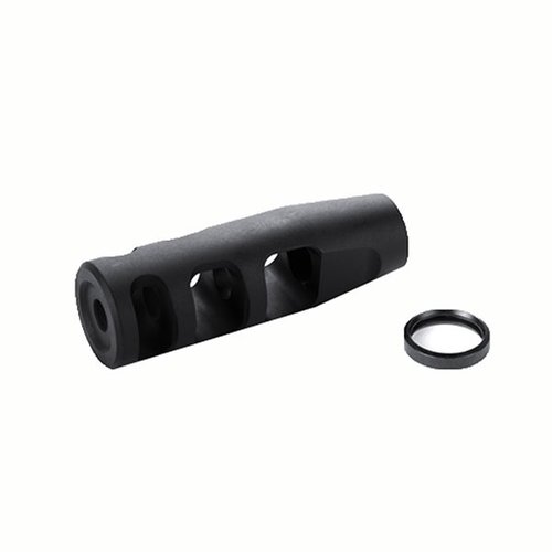 3-Port Compensator 22 Caliber offers balanced fire, reduced recoil, faster follow-up shots, minimized muzzle rise, and is SOF/Tactical/USPSA Limited legal.