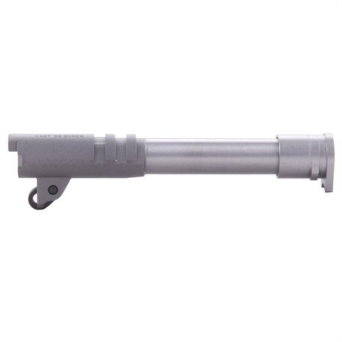 Install a precision 1911 XACT FIT BARREL with just four tools, featuring pre-fit national match bushing and fully finished lugs for easy fitting.
