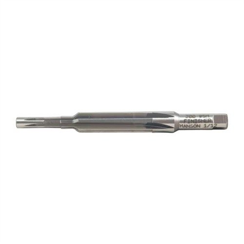 .300 Win. Short Magnum reamers by Manson Precision provide superior accuracy with M7 steel, integral throater, and customizable options for precise chambering.