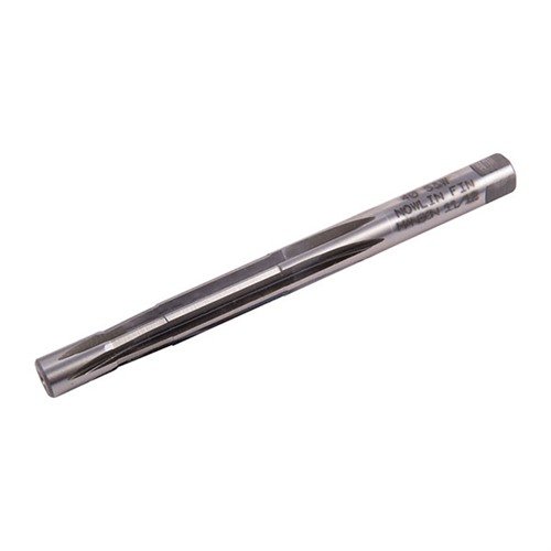 NOWLIN CHAMBER REAMERS ensure precision fit for Nowlin barrels with reduced-diameter pilots, featuring six smooth-cutting flutes for optimal performance.