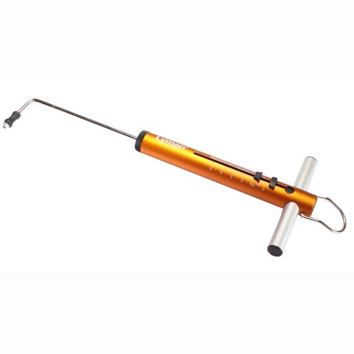 LYMAN Mechanical Trigger Pull Gauge offers precise measurements from 0-12 lbs, durable construction, ergonomic design, and a highest weight indicator for easy use.