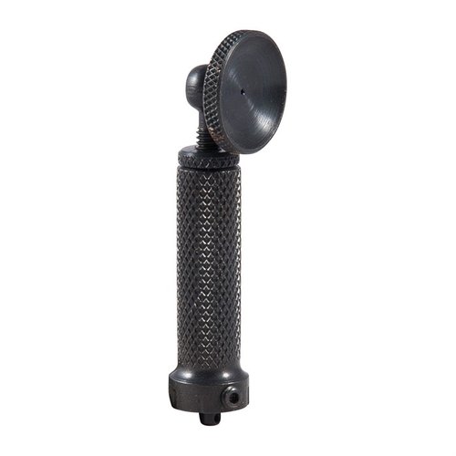 RIFLE MID-RANGE POST offers quick-release adjustments for varying target distances, with click-adjustable height and a jam nut to maintain settings.