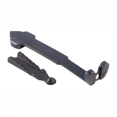 RIFLE #67H SEMIBUCKHORN LONGSHANK REARSIGHT offers customizable sight pictures, fits standard 3/8" dovetails, and enhances fixed sight guns with Semi-Buckhorn Uprights.