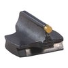 Precision-made steel front sight with a polished blue finish, designed for rifles with dovetail cuts, featuring a graceful contour and various bead options.