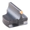 Precision-made steel sights with a polished blue finish, featuring a contoured blade and various bead options for enhanced accuracy on your rifle.