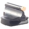 Precision-made steel front sight for rifles, featuring a contoured design, polished blue finish, and multiple bead options for enhanced accuracy.