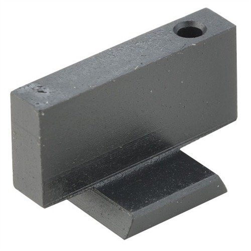 SEMI-AUTO DOVETAIL FRONT SIGHT BLANK offers a strong dovetail installation, ideal for custom pistols, ensuring stability under recoil and easy bluing.