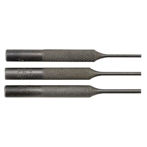 Mayhew Steel Mini Punches offer precision, durability, and compact design for efficient gunsmithing, ensuring safe handling of small pins and components.