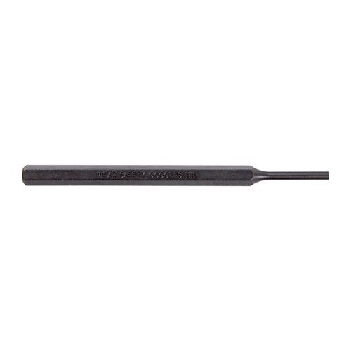 SINGLE PIN PUNCHES from MAYHEW STEEL offer durable tool steel construction, knurled body for grip, and precision for deep holes—ideal for any gunsmith's toolkit.